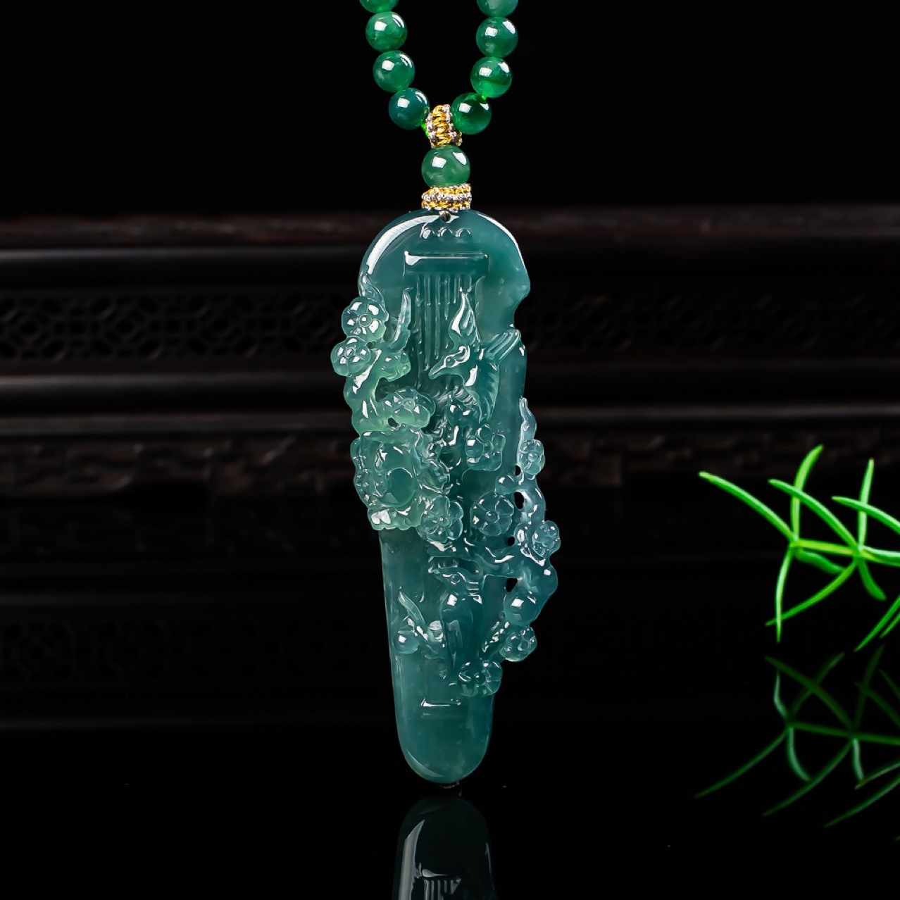 Women'S Ethnic Fashion Brands - High-end Natural A-grade Jadeite Blue Water