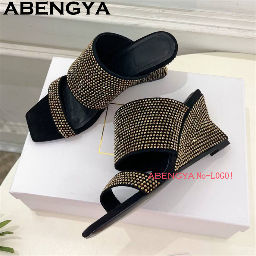 Elegant Style Rhinestone Wedge - đánh giá và giá Ethnic Fashion Week