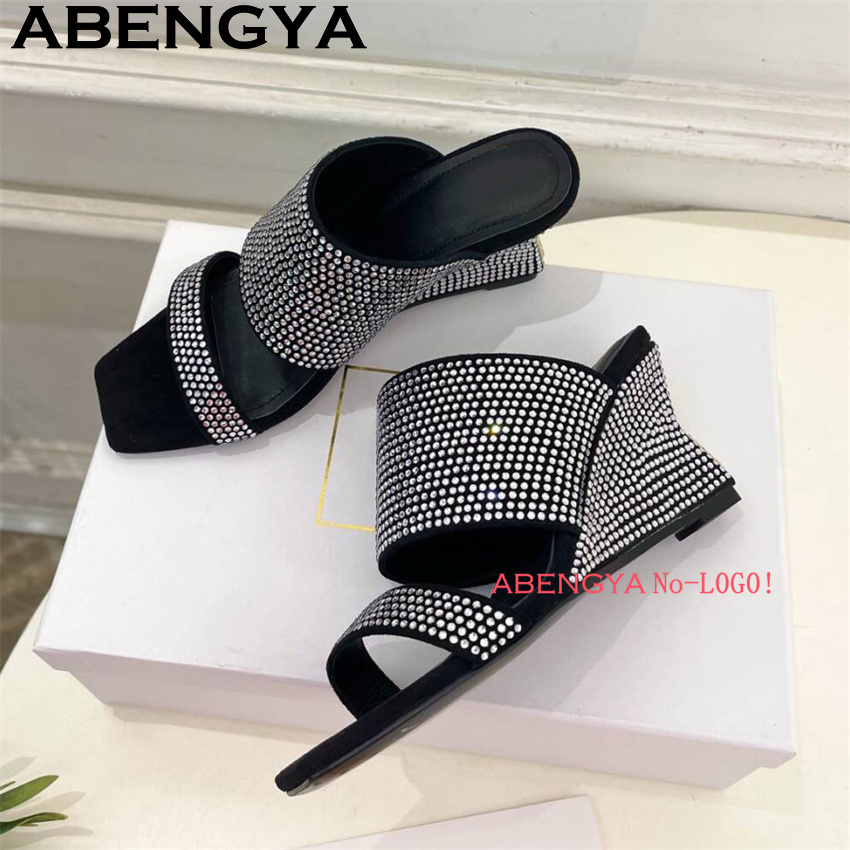 Elegant Style Rhinestone Wedge - đánh giá và giá Ethnic Fashion Week