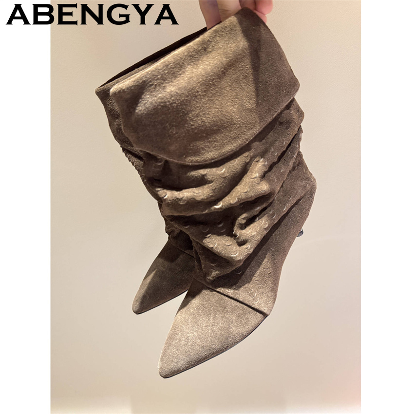Women's Mid Calf Short Boots 2 - đánh giá và giá Ethnic Fashion For Women