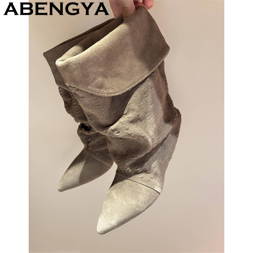 Women's Mid Calf Short Boots 2 - đánh giá và giá Ethnic Fashion For Women