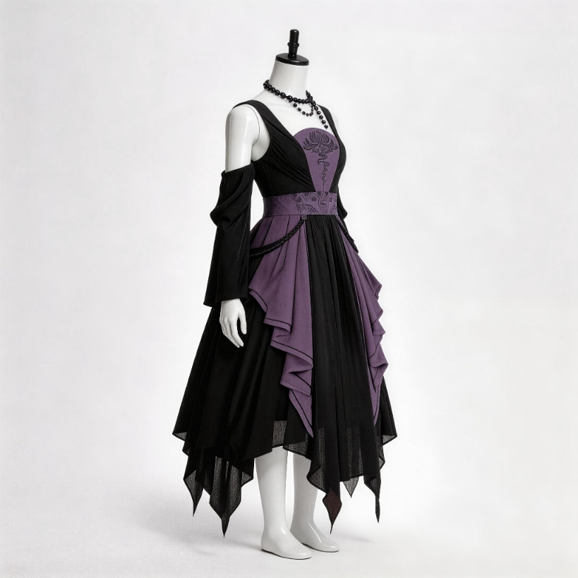 Gothic Style  Witch Costume Sk - đánh giá và giá Ethnic Clothing & Online Fashion Store Khaadi Uk
