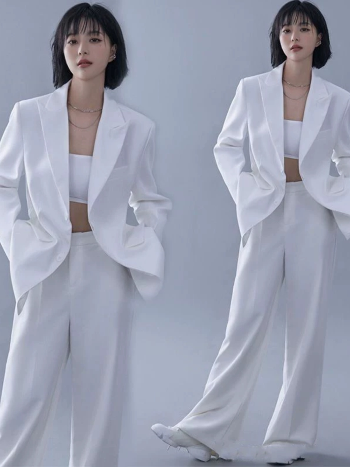 White Suit Theme Fashion Magaz - đánh giá và giá Ethnic Fashion Images