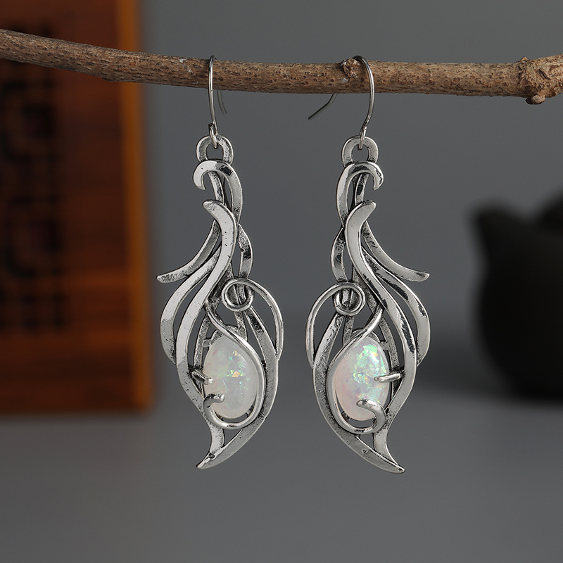Antique Silver Hollow Flame Sh - đánh giá và giá Ethnic Fashion Wear For Women