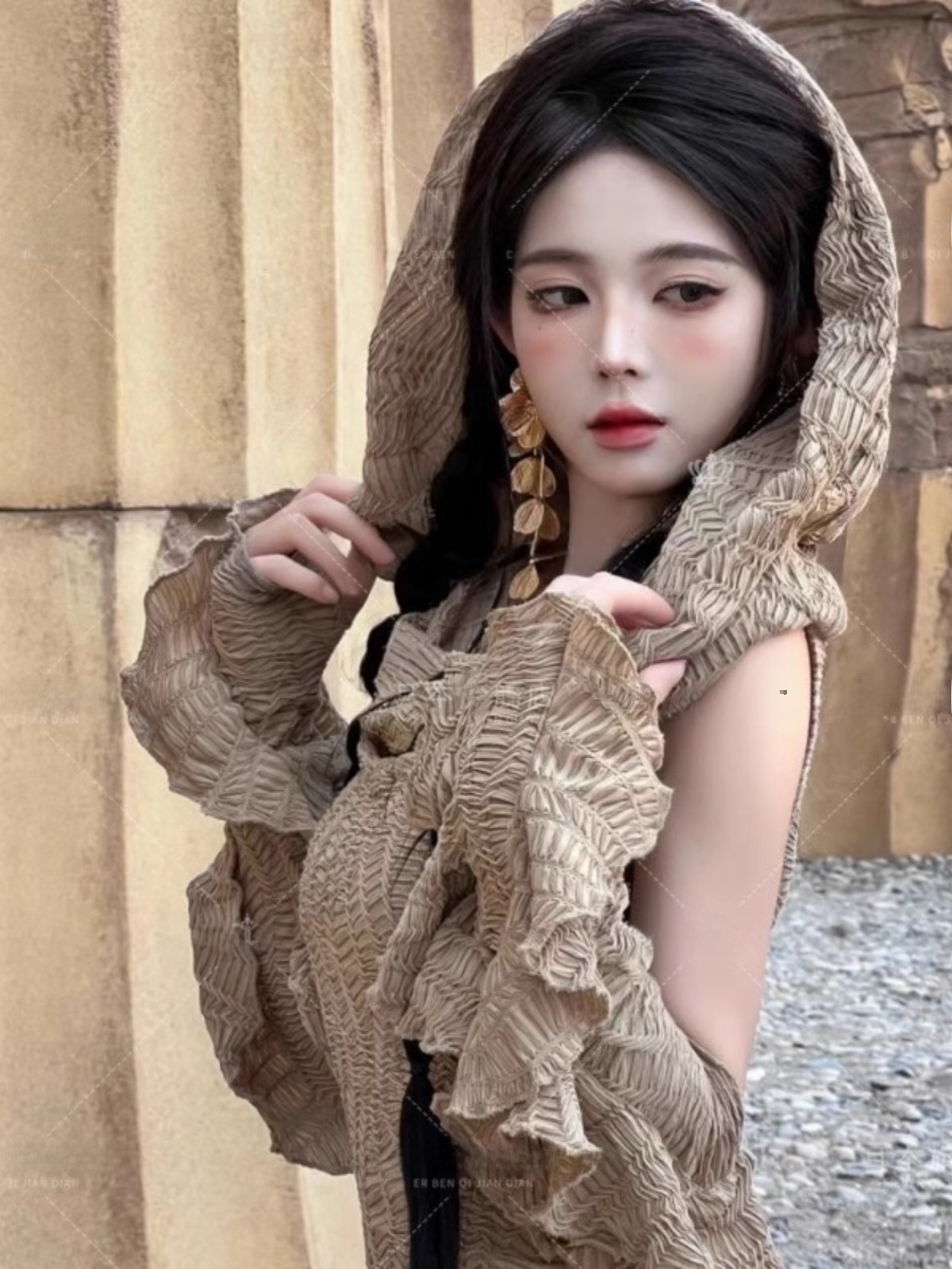 Desert  Themed Long Dress Wome - đánh giá và giá Ethnic Clothing & Online Fashion Store Khaadi Uk