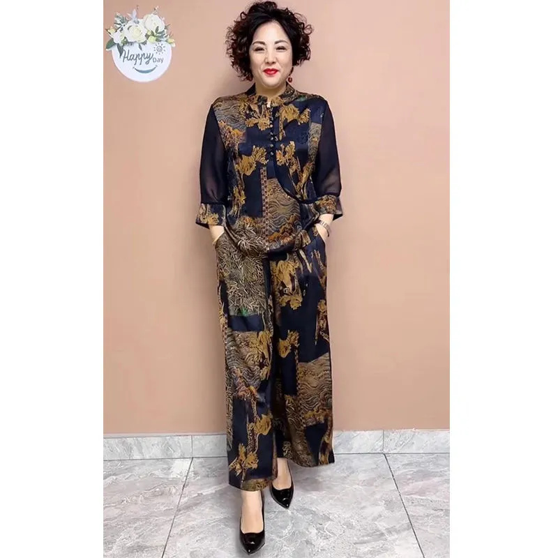 2025 New Wide Leg Trouser Set  - đánh giá và giá Ethnic Fashion Wear For Women