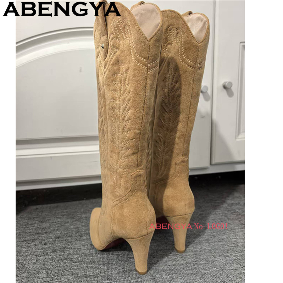 Classic Knee High Cowboy Knigh - đánh giá và giá Ethnic Fashion Week