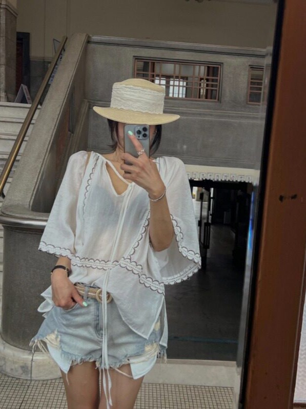 Korean Style Patchwork Lace-Up - đánh giá và giá Ethnic Fusion Fashion