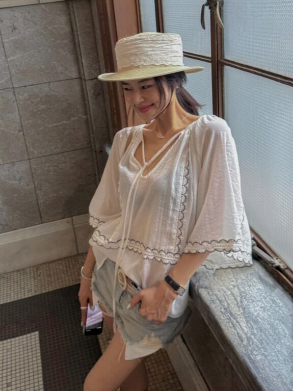 Korean Style Patchwork Lace-Up - đánh giá và giá Ethnic Fusion Fashion