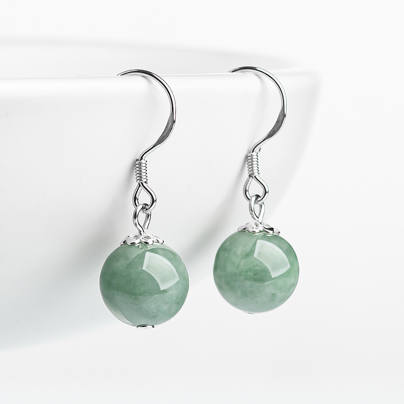 Natural Green Jadeite Bead Dro - đánh giá và giá Ethnic Fashion Wear For Women