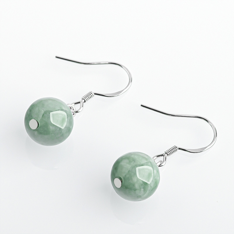 Natural Green Jadeite Bead Dro - đánh giá và giá Ethnic Fashion Wear For Women