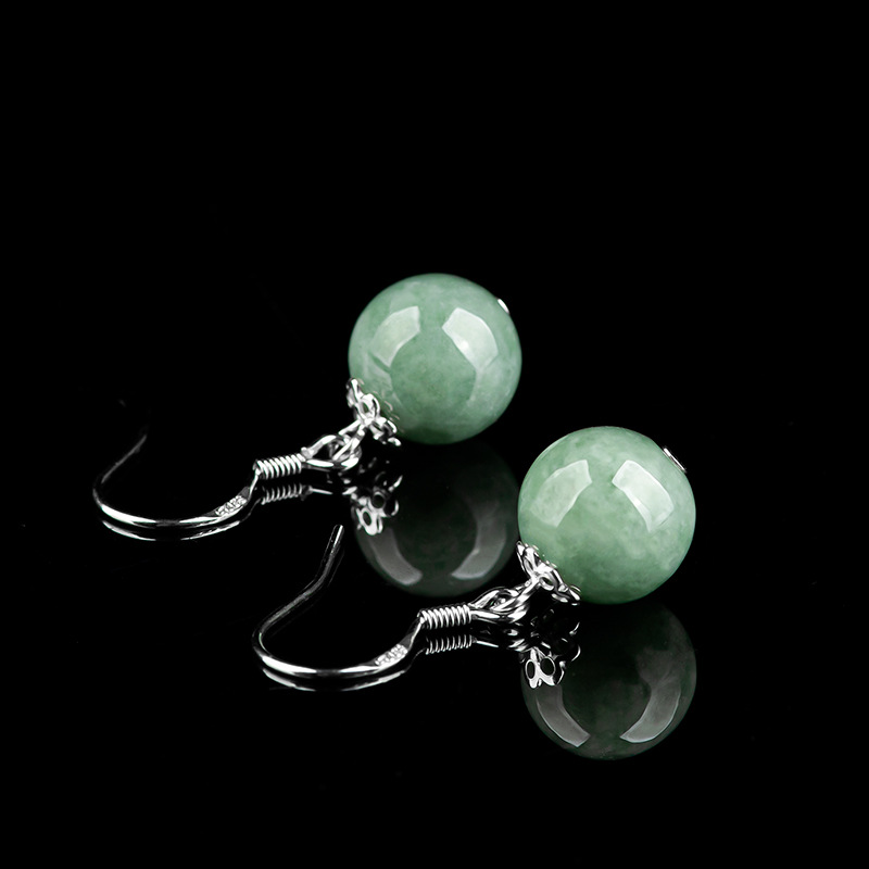 Natural Green Jadeite Bead Dro - đánh giá và giá Ethnic Fashion Wear For Women