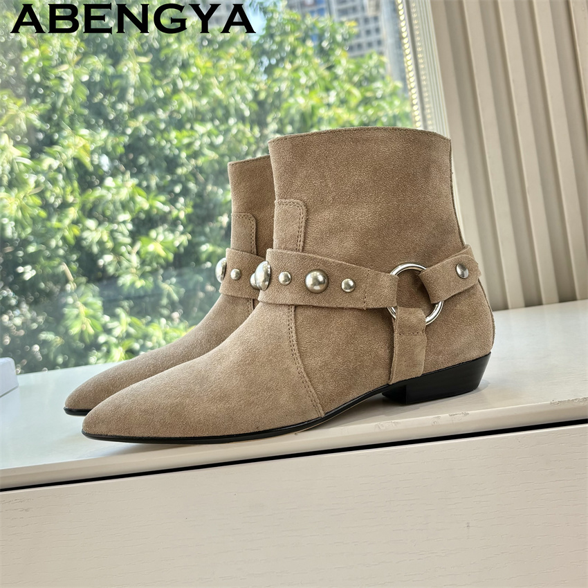 Winter Flat Ankle Boots for Wo - đánh giá và giá Ethnic Fashion Week
