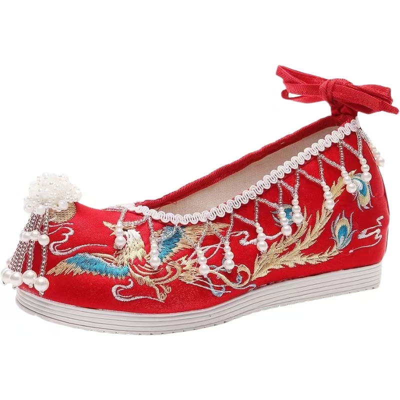 Women New Red Embroidered Wedd - đánh giá và giá Ethnic Style