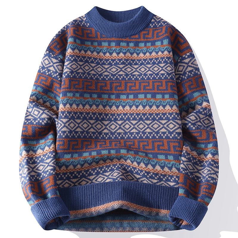 Trendy Men's Round Neck Sweate - đánh giá và giá Ethnic Fashion Wear
