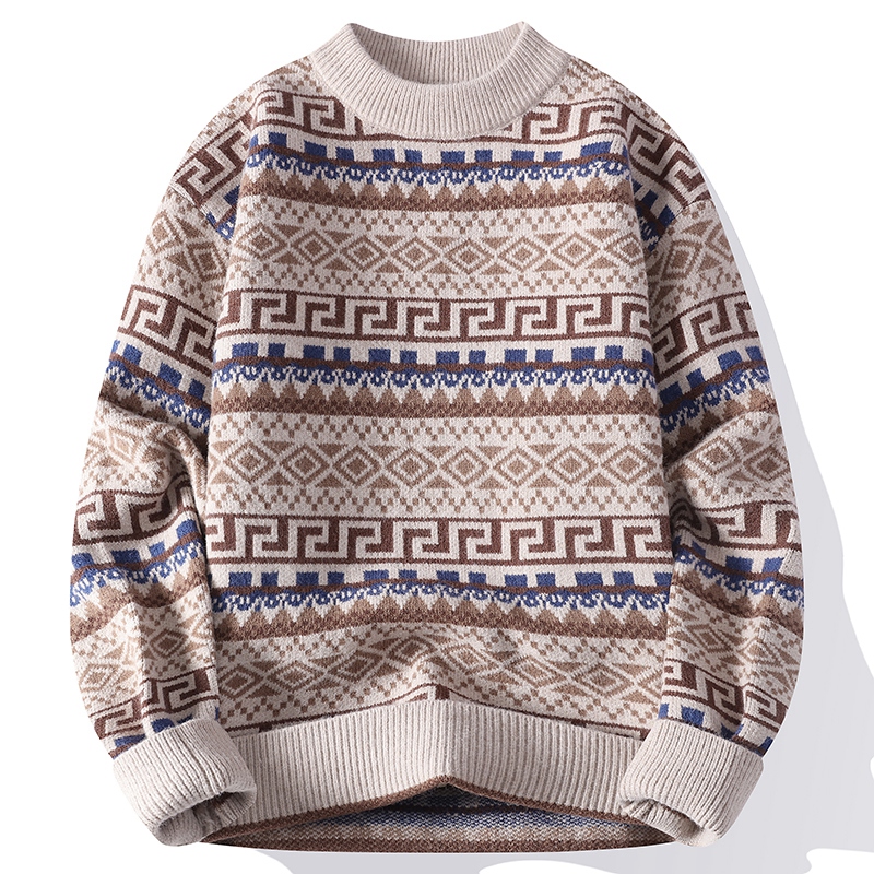 Trendy Men's Round Neck Sweate - đánh giá và giá Ethnic Fashion Wear